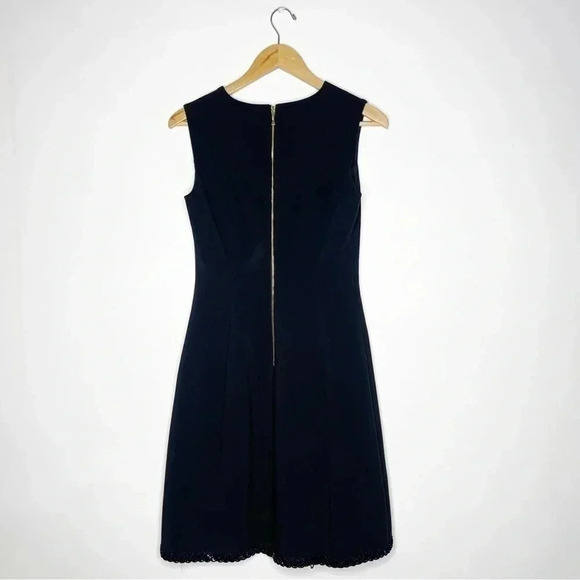 Kate Spade sleeveless V-Neck Black Cocktail Dress Size 2 - Picture 6 of 6